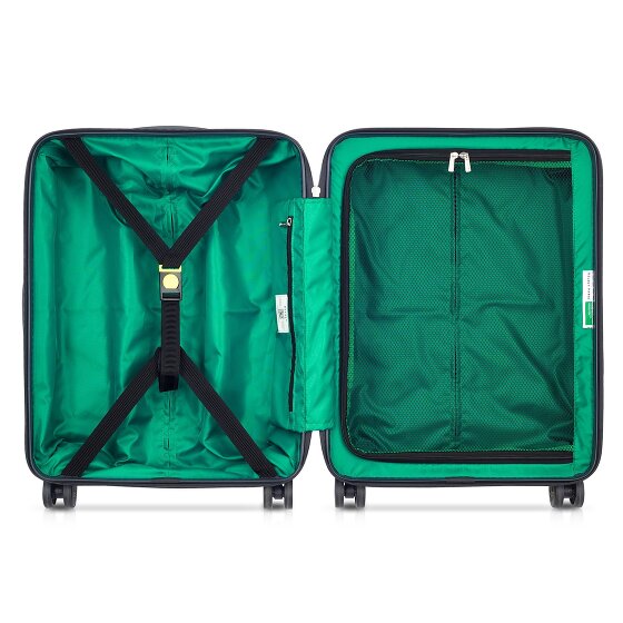 Delsey Paris x United Colors of Benetton Fabrica 4-Rollen Kofferset 3 tlg.