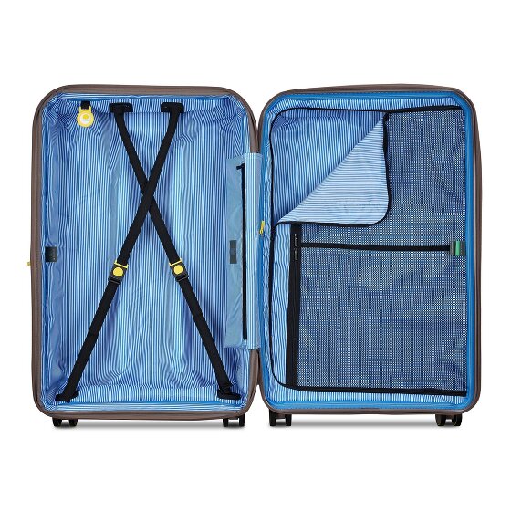 Delsey Paris Lutece 4 Rollen Kabinentrolley 55 cm mit Dehnfalte