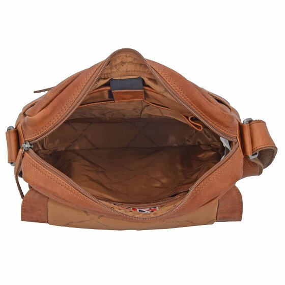 The Chesterfield Brand Wax Pull Up Umhängetasche Leder 29 cm