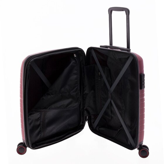 Gladiator 3400 4 Rollen Kabinentrolley 55 cm mit Dehnfalte