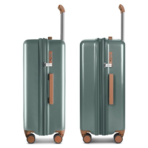 Bric's Ferrara 4 Rollen Trolley M 67 cm mit Dehnfalte