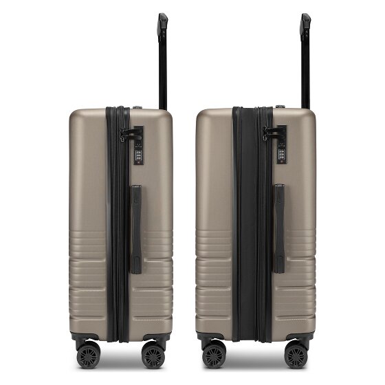 camel active Hanoi 4 Rollen Trolley M 65 cm mit Dehnfalte