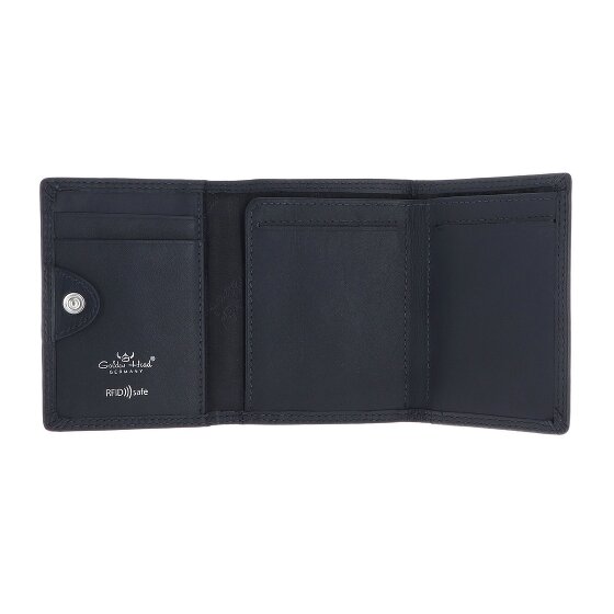 Golden Head Polo Geldbörse RFID Schutz Leder 10 cm