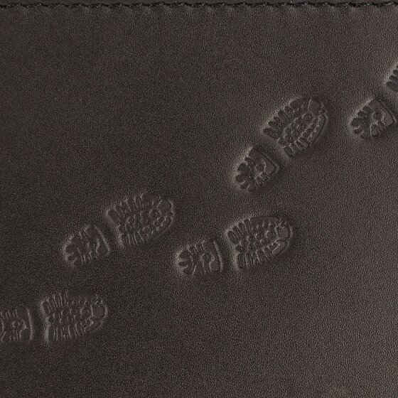 oxmox Leather Geldbörse RFID Schutz Leder 12 cm