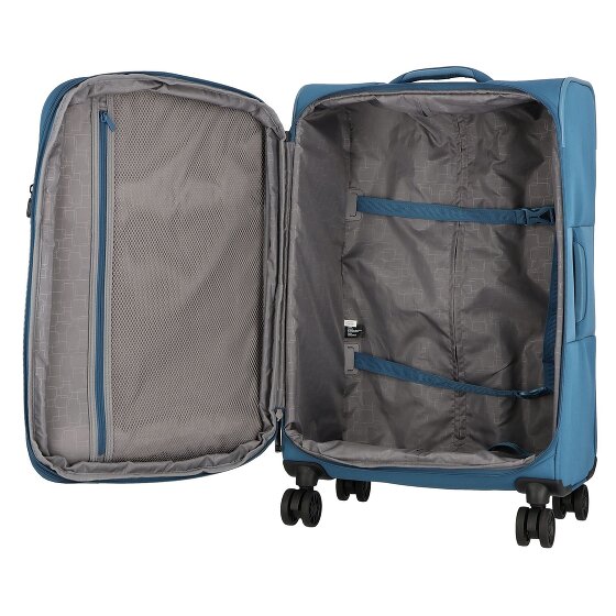 Jump Monthélys 4 Rollen Trolley 67 cm mit Dehnfalte