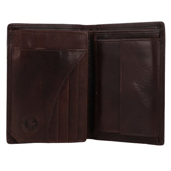 Greenburry Newport Geldbörse RFID Schutz Leder 12.5 cm
