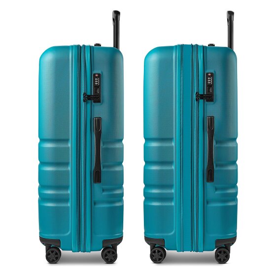Redolz Pro ABS 4 Rollen Trolley 74 cm mit Dehnfalte