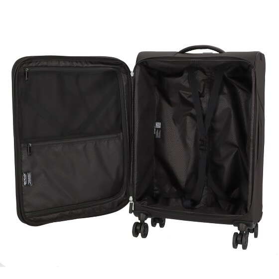Samsonite Litebeam 4 Rollen Trolley 66 cm mit Dehnfalte