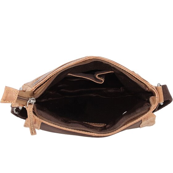 Greenburry Vintage Umhängetasche Leder 22 cm