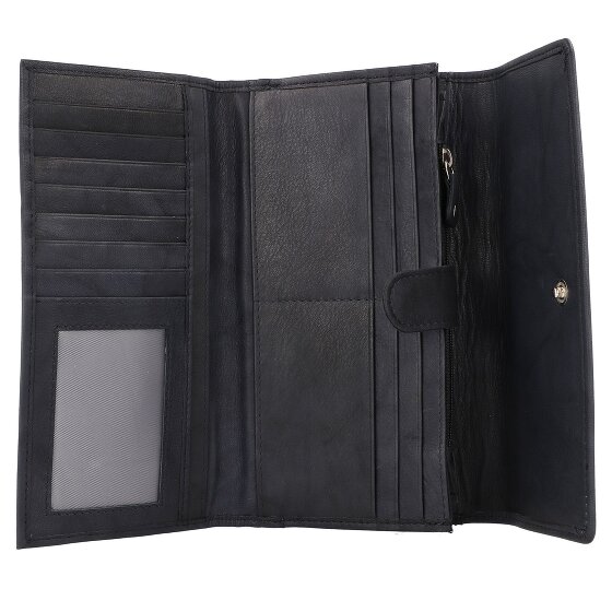 Greenburry Basic Geldbörse RFID Schutz Leder 19 cm