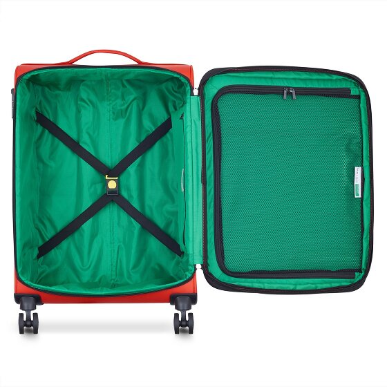 Delsey Paris x United Colors of Benetton Color Block 4-Rollen Kofferset 3 tlg.