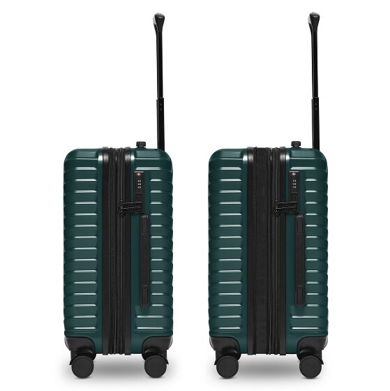 Redolz Essentials 18 4 Rollen Kabinentrolley 55 cm mit Dehnfalte