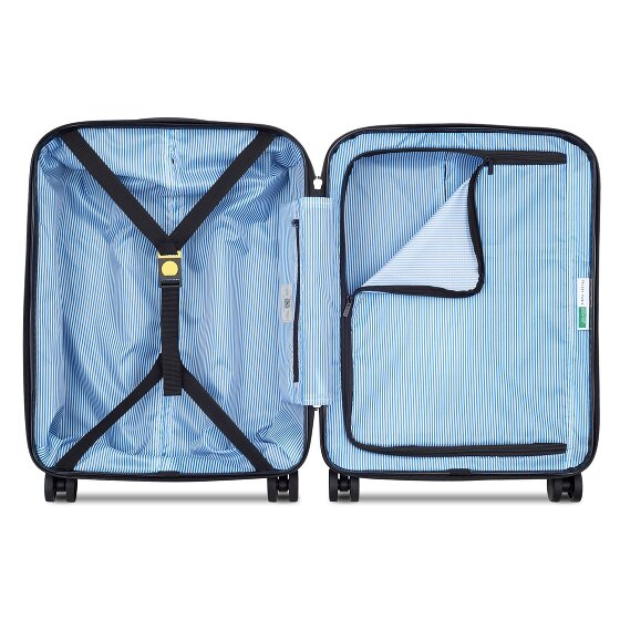 Delsey Paris x United Colors of Benetton UCB Hardside 55 cm 4-Rollen Kabinentrolley S 55 cm