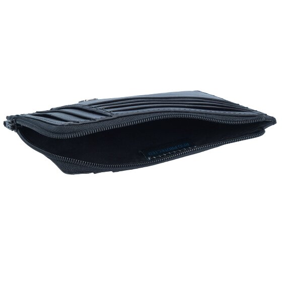 Piquadro Blue Square Special Kreditkartentetui RFID Leder 12 cm