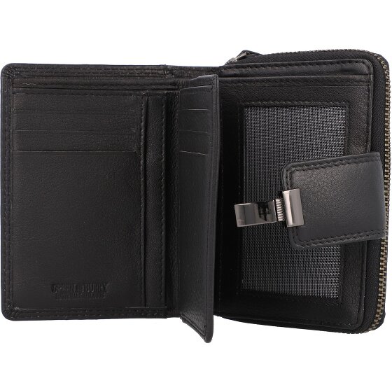 Greenburry Spongy Geldbörse Leder 9,5 cm