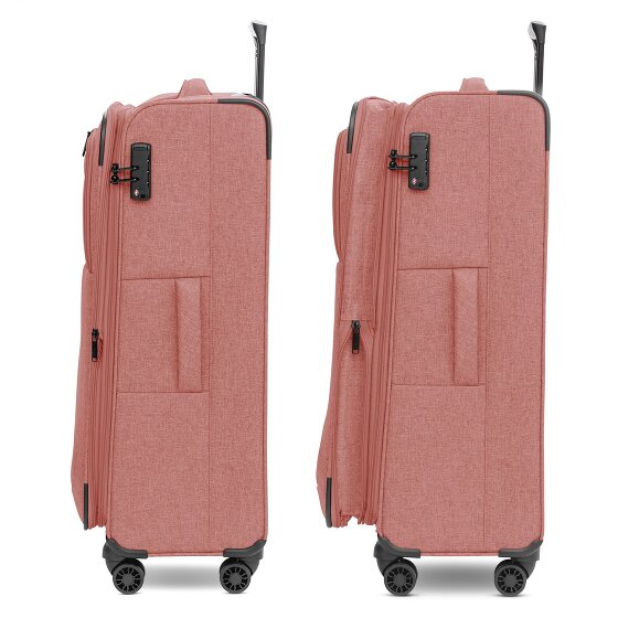 Redolz Essentials 12 LARGE 4 Rollen Trolley 79 cm mit Dehnfalte