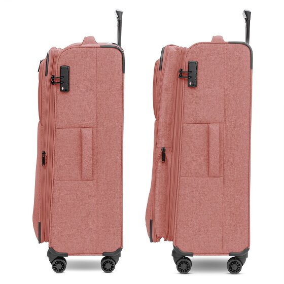 Redolz Essentials 12 LARGE 4 Rollen Trolley 79 cm mit Dehnfalte