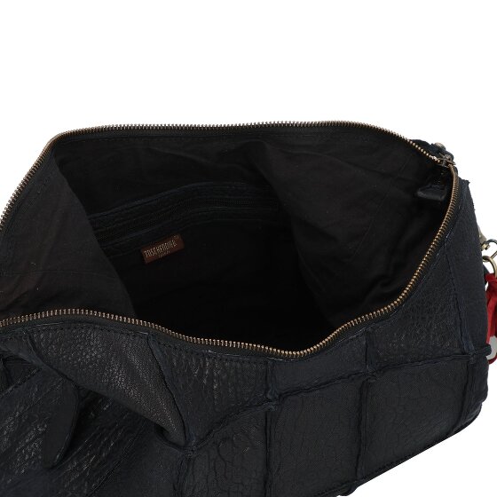 Taschendieb Wien Malvengasse Schultertasche Leder 31 cm