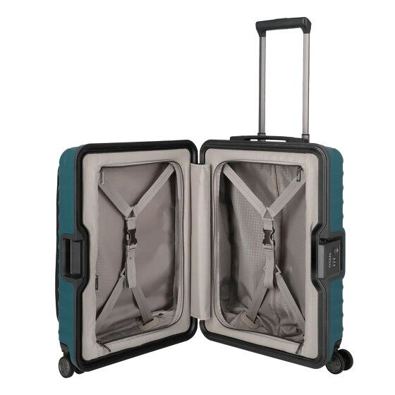 Titan Litron Frame 4 Rollen Kabinentrolley 55 cm Laptopfach