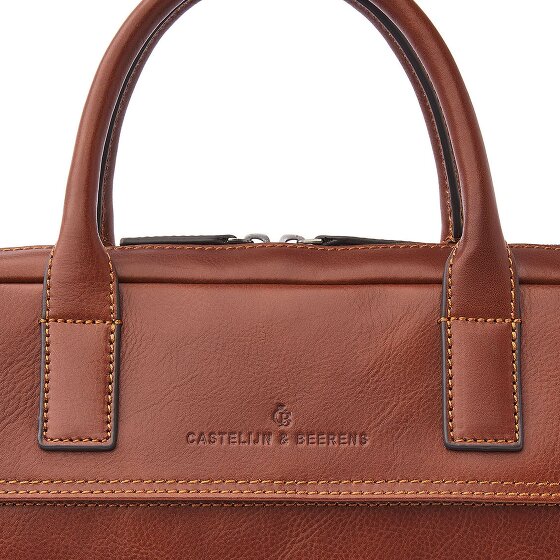 Castelijn & Beerens Aktentasche Leder 40 cm Laptopfach