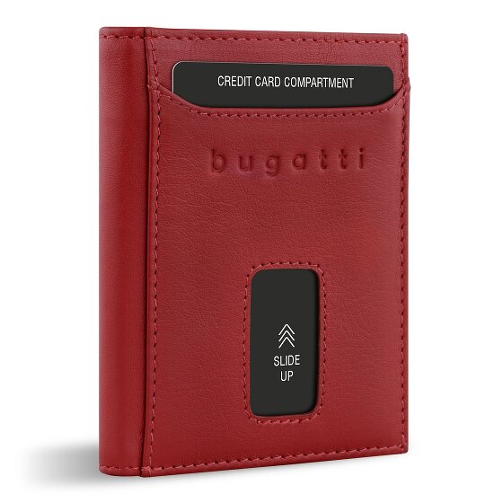 bugatti Secure Slim Geldbörse RFID Schutz Leder 8 cm