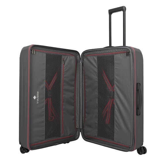 Travelite Dynamiic 4 Rollen Trolley L 76 cm mit Dehnfalte