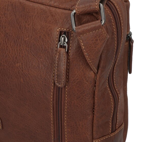 Jack Kinsky Porto Umhängetasche Leder 33 cm