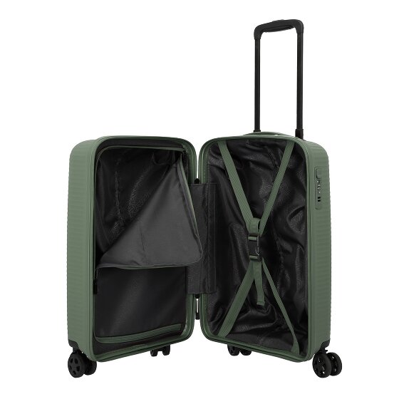 Travelite Air Stripe 4 Rollen Kabinentrolley 55 cm