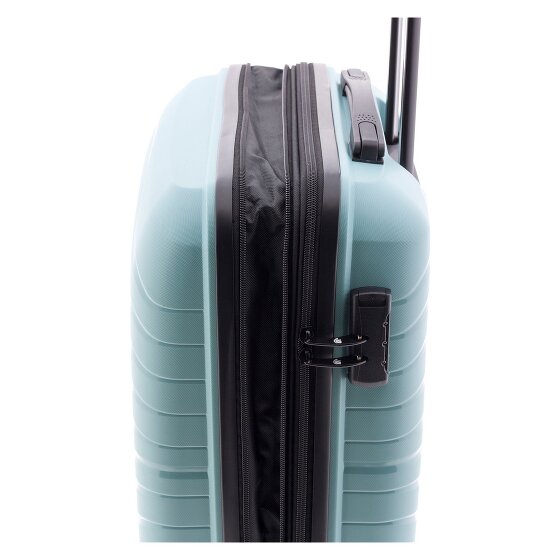 Gladiator 3400 4 Rollen Kabinentrolley 55 cm mit Dehnfalte