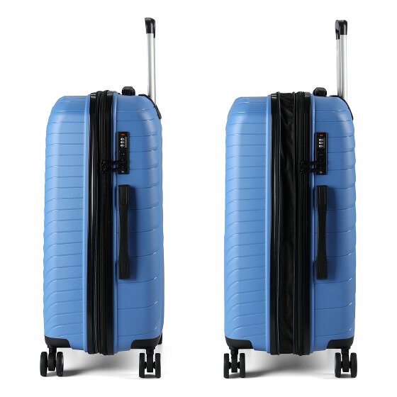 Benzi 5808 4 Rollen Trolley 65 cm mit Dehnfalte