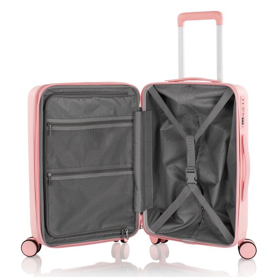 Heys Pastel 4 Rollen Kabinentrolley S 53 cm mit Dehnfalte