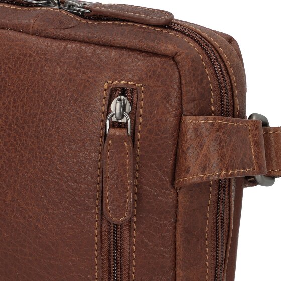 Jack Kinsky Porto Umhängetasche Leder 20 cm