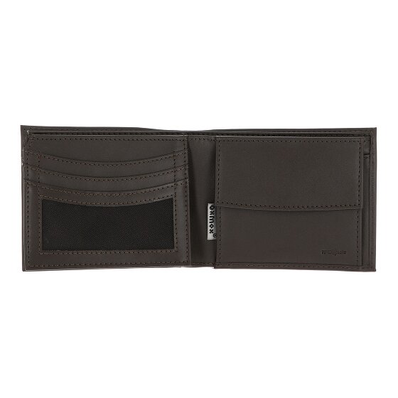 oxmox Leather Geldbörse RFID Schutz Leder 12 cm