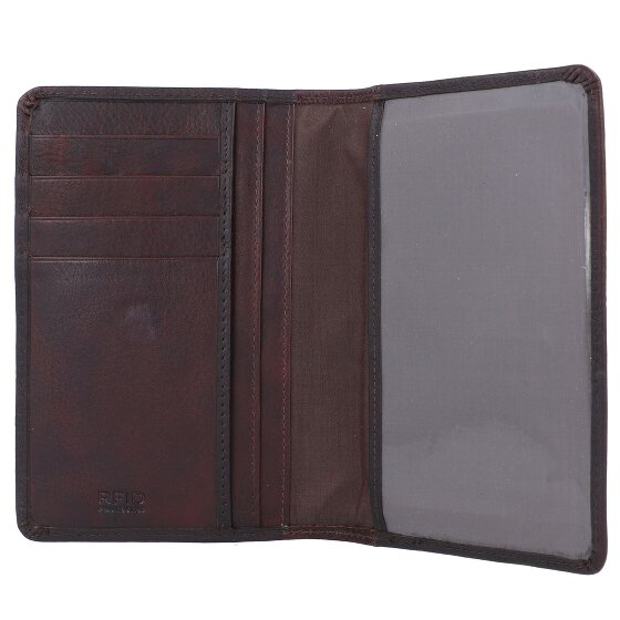 Burkely Antique Avery Reisepassetui RFID Leder 10 cm