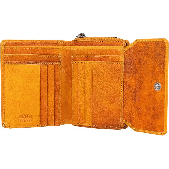 Mika Geldbörse Leder 13 cm