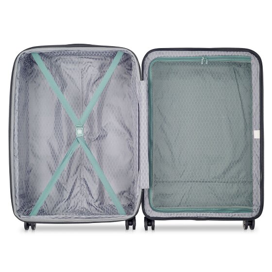 Delsey Paris Air Armour 4 Rollen Kofferset 3-teilig mit Dehnfalte