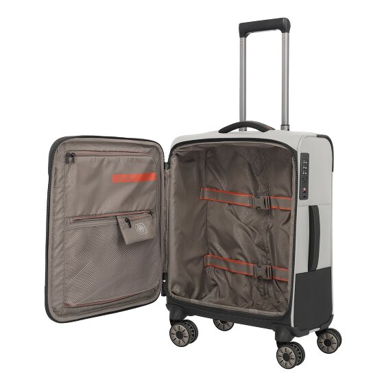 Travelite Crosslite 5.0 4 Rollen Kabinentrolley S 55 cm Laptopfach
