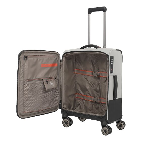 Travelite Crosslite 5.0 4 Rollen Kabinentrolley S 55 cm Laptopfach