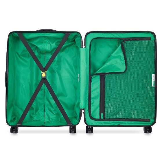 Delsey Paris x United Colors of Benetton Now Hardside 4-Rollen Kofferset 3 tlg. mit Dehnfalte