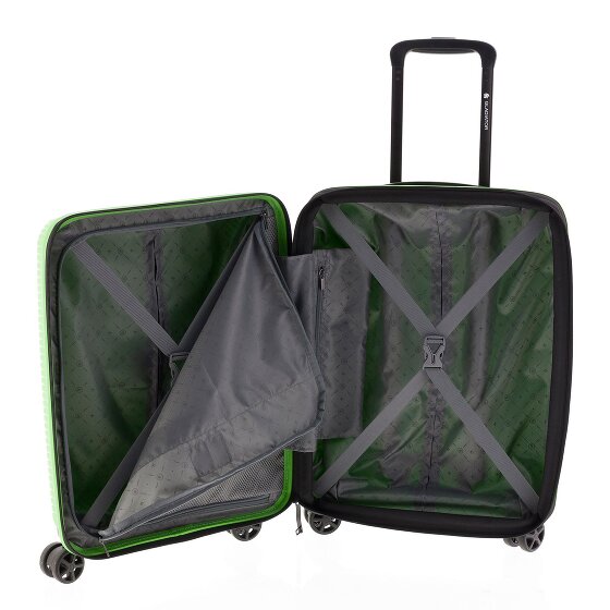 Gladiator 2800 4 Rollen Kabinentrolley 55 cm mit Dehnfalte