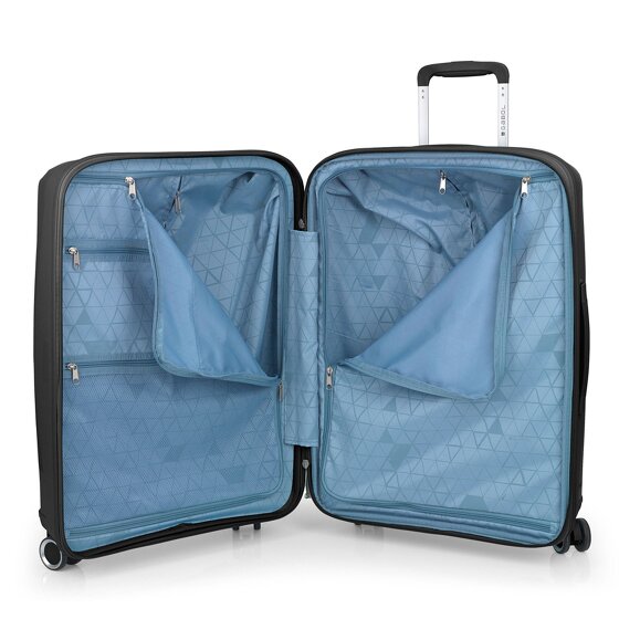 Gabol Queens 4 Rollen Kofferset 3-teilig mit Dehnfalte