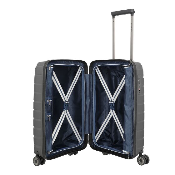 Travelite Air Base Slim 4 Rollen Kabinentrolley S 55 cm