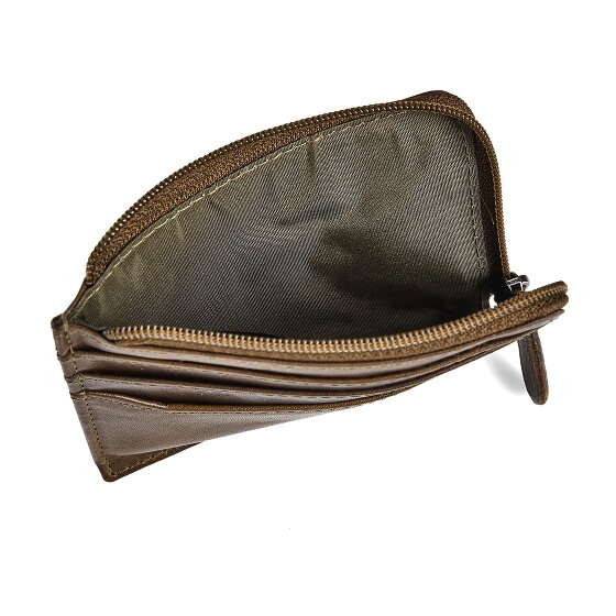 Greenburry Newport Kreditkartenetui RFID Schutz Leder 10.5 cm