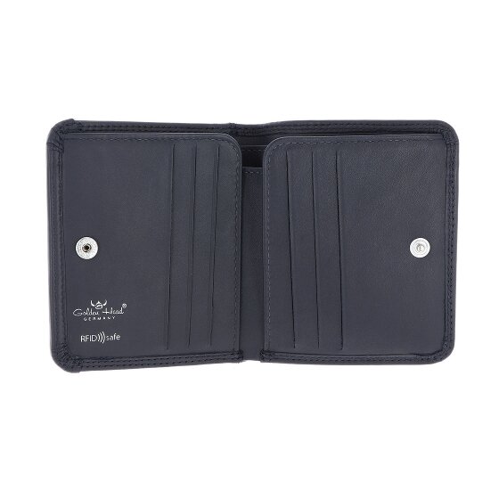 Golden Head Polo Geldbörse RFID Schutz Leder 10.5 cm