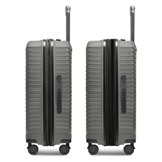 Stratic Shine 4 Rollen Trolley 66 cm mit Dehnfalte