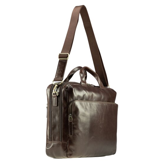 Jost Skagen Aktentasche Leder 40 cm Laptopfach