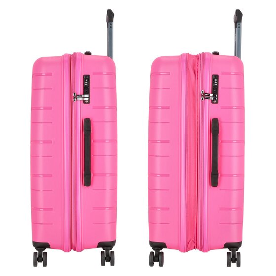 Polestream Strz by Asteroid 4 Rollen Trolley L 74 cm mit Dehnfalte