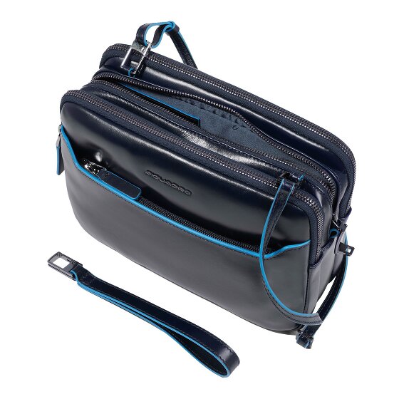 Piquadro Blue Square Umhängetasche Leder 23 cm