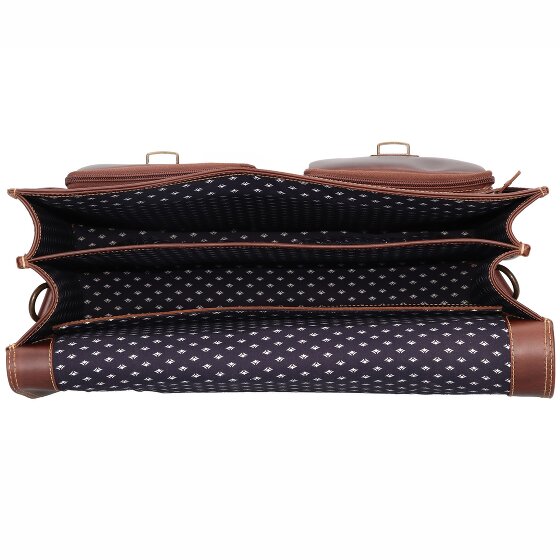 Buckle & Seam Nevada Aktentasche Leder 42 cm Laptopfach