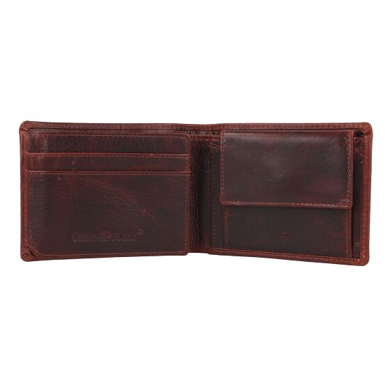 Greenburry Rugged Geldbörse RFID Schutz Leder 11.5 cm